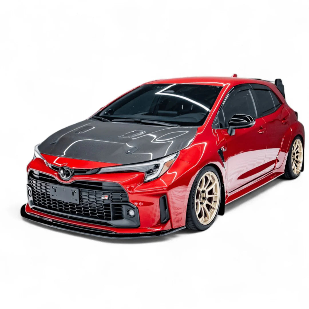 AFD S-Spec Front Lip / Under Spoiler (3-Piece) for Toyota GR Corolla 2023-2024