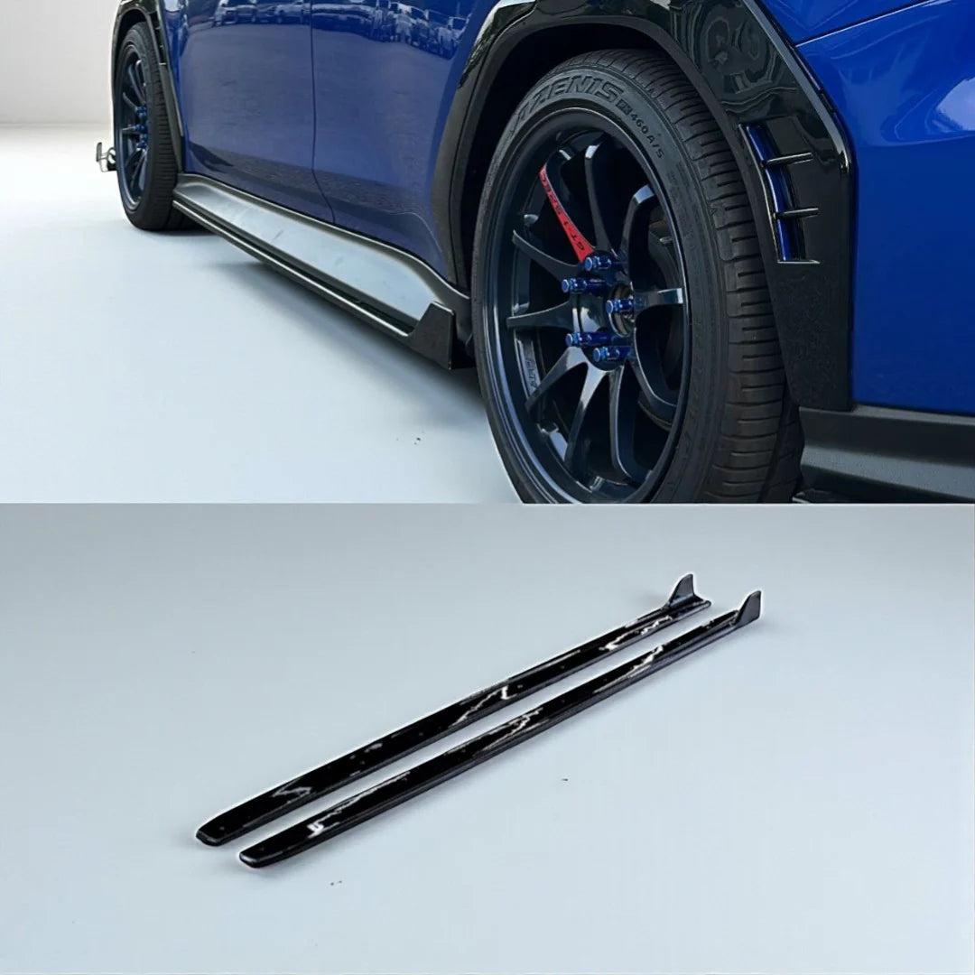 AFD S-Spec (V2) Side Skirts / Under Spoilers for Subaru WRX (VB) 2022-2026