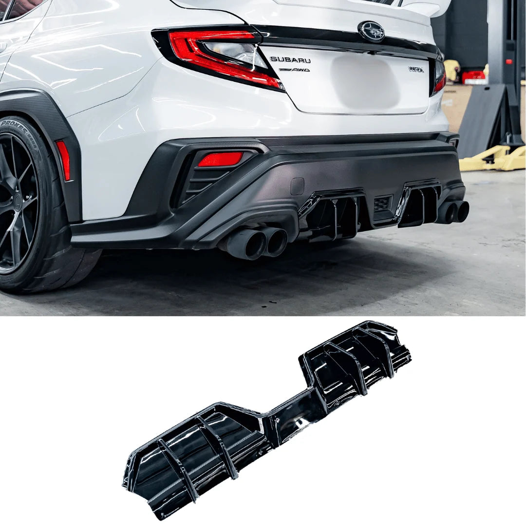 AFD S-Spec Rear Diffusers / Under Spoilers for Subaru WRX (VB) 2022-2026