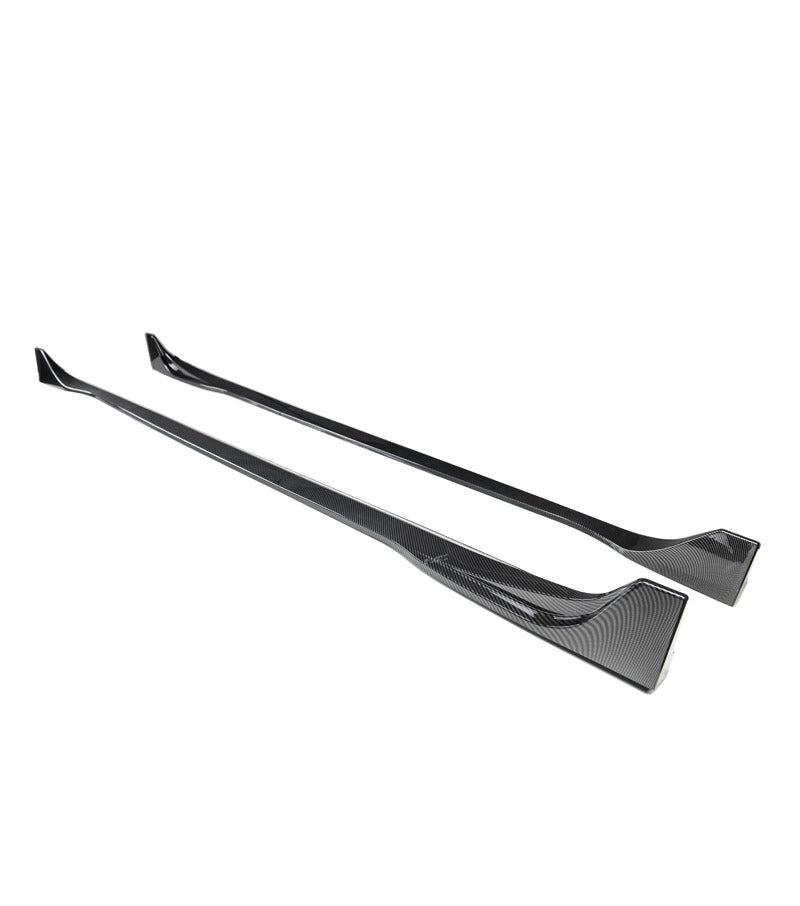 Carbon Print Aero DYNAMIC Bumper Splitters Lip Spoiler & Diffuser BodyKit for Tesla Model 3 2019 - 2023 - Mars Performance