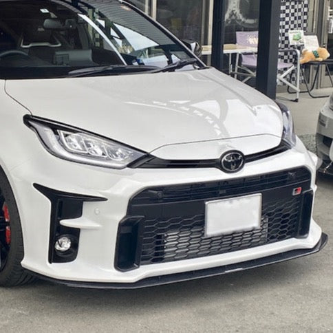 NEXT INNOVATION Style Front Lip/Under Spoiler For 2020+ Toyota GR Yaris [Eclipse Black]