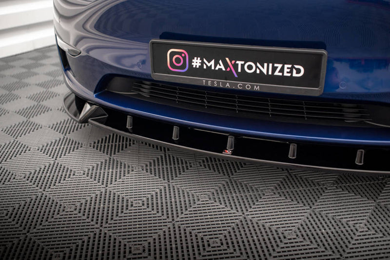 MAXTON DESIGN Front Splitter V.1 For 2022+ Tesla Model Y