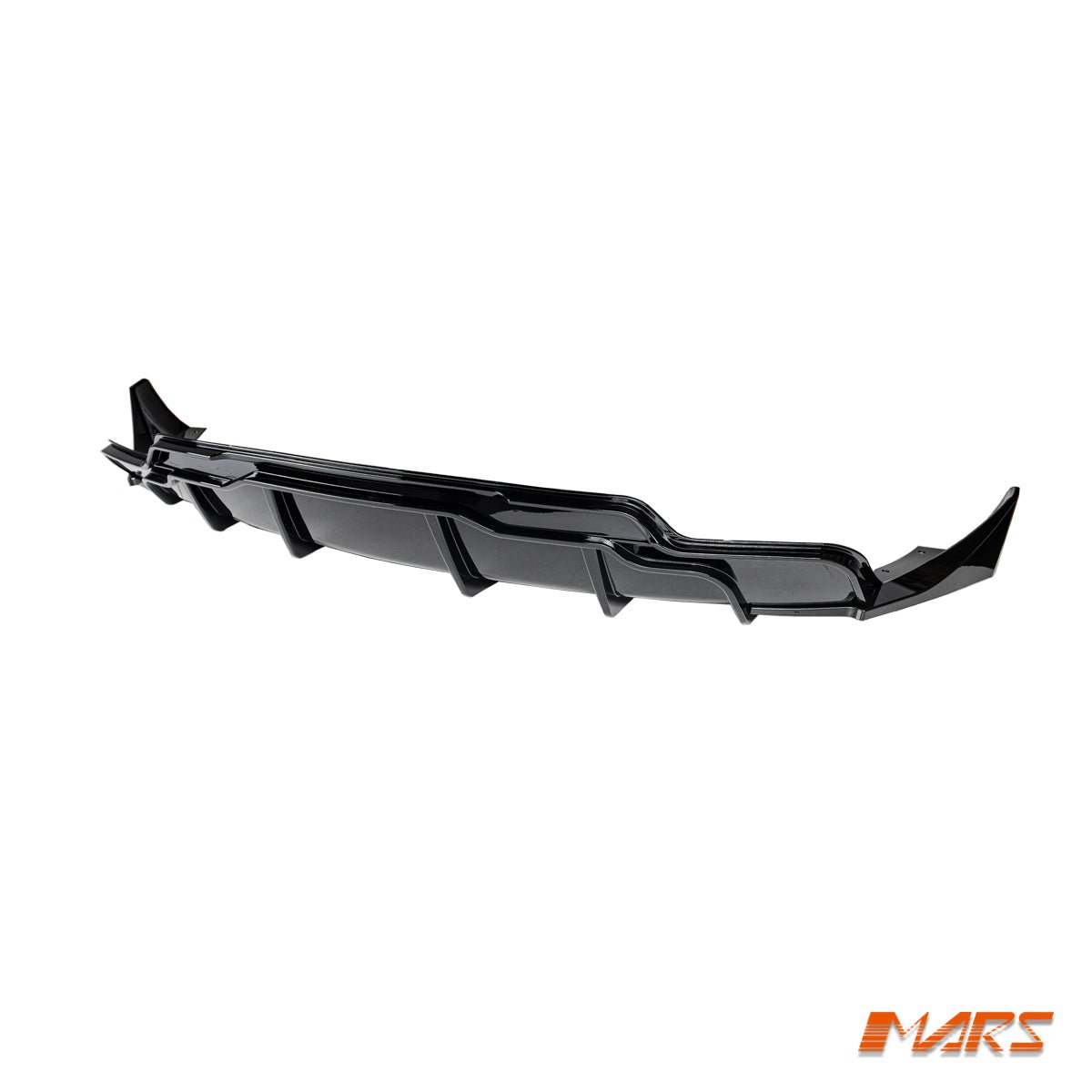 Gloss Black Aero DYNAMIC Rear Bumper Splitters Spoiler & Diffuser BodyKit for Tesla Model 3 2019 - 2023 - Mars Performance