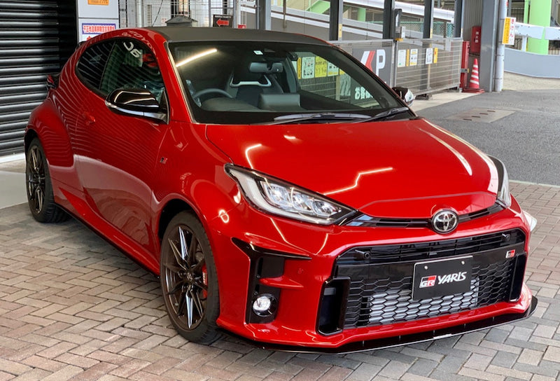 NEXT INNOVATION Style Front Lip/Under Spoiler For 2020+ Toyota GR Yaris [Eclipse Black]