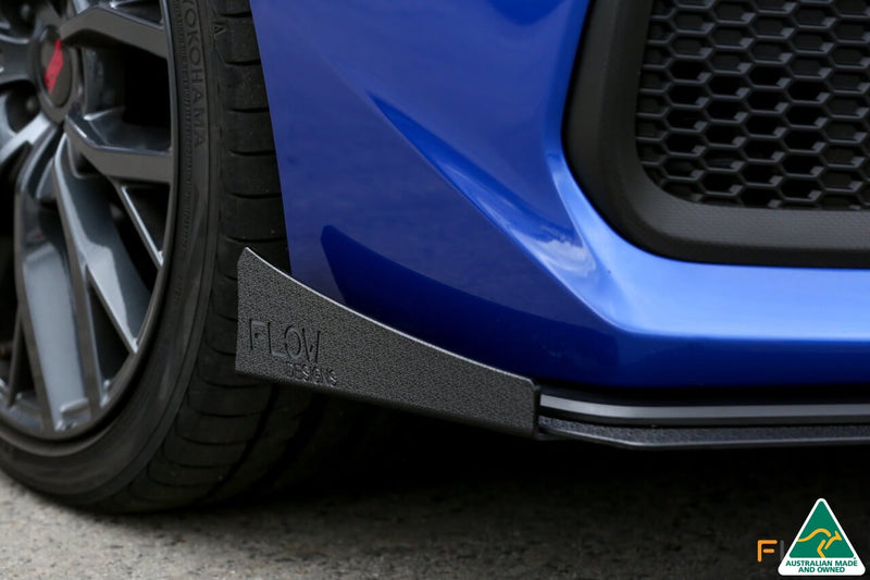 Subaru VA WRX & WRX STI Front Lip Splitter Winglets (B)