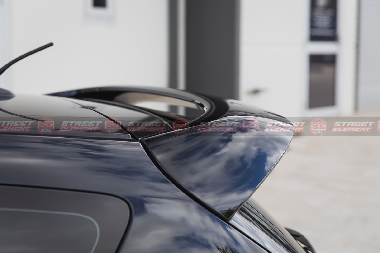 MPS Style Trunk Spoiler For 2009-2013 Mazda Mazda3 BL Hatchback (GLOSS BLACK)