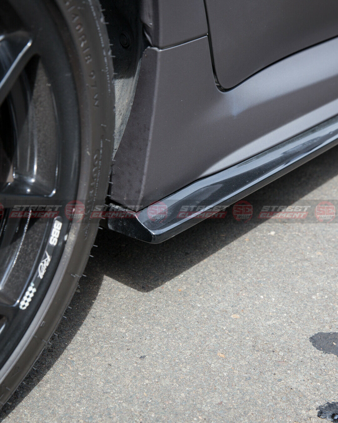 CS Type-1 Style Front Bumper Lip For 2014-2020 Subaru WRX/STI V1