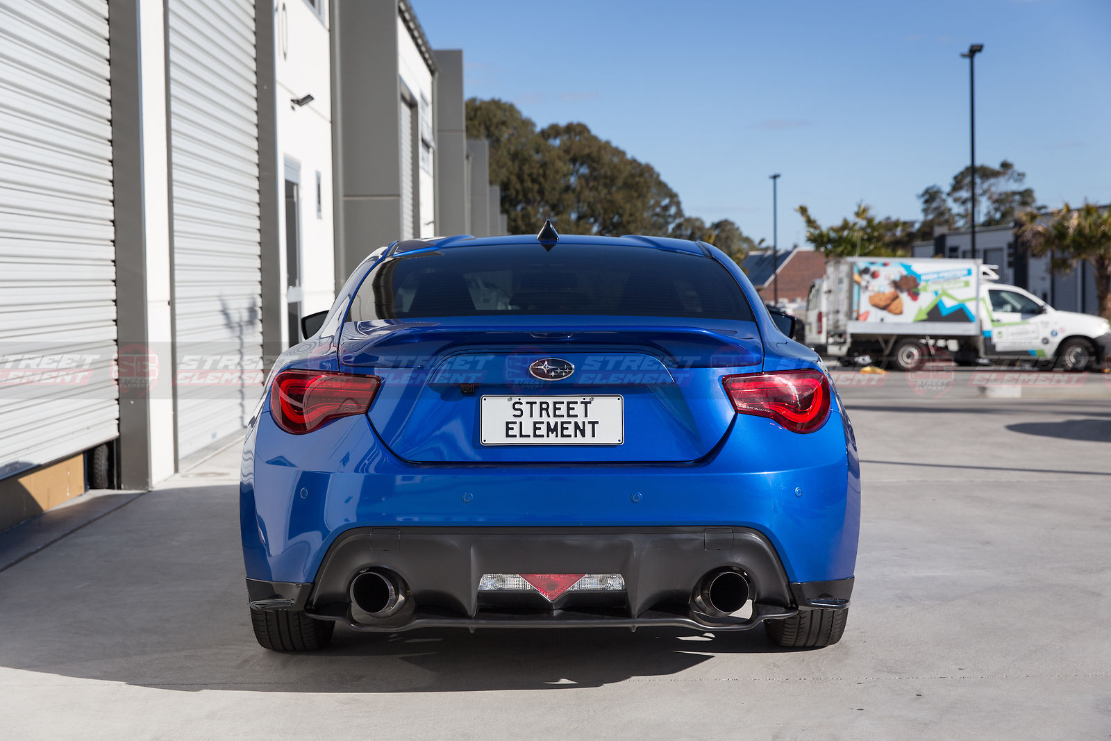 S Pack Style ABS Rear Bumper Diffuser For MY12-16 Toyota 86 / MY12-19 Subaru BRZ