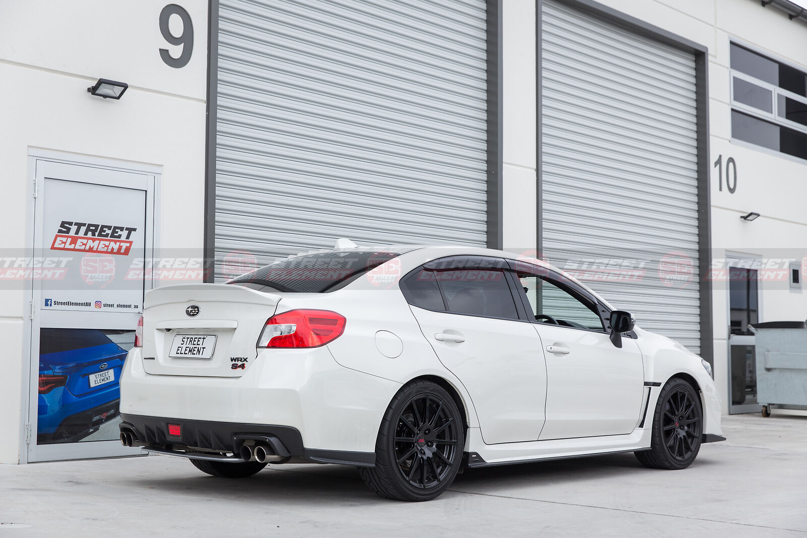 Rexpeed Style Duckbill Trunk Spoiler For 2015-2020 Subaru WRX/STI (SILVER G1U)