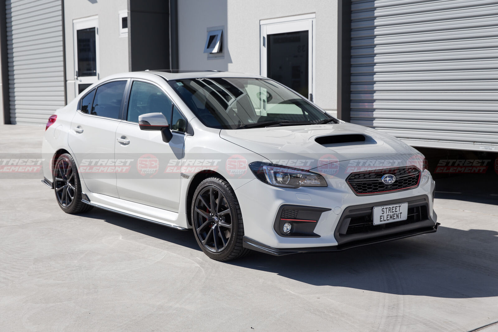 S-T V2 Style Front Bumper Lip For 2014-2020 Subaru WRX/STI V1(UNPAINTED)