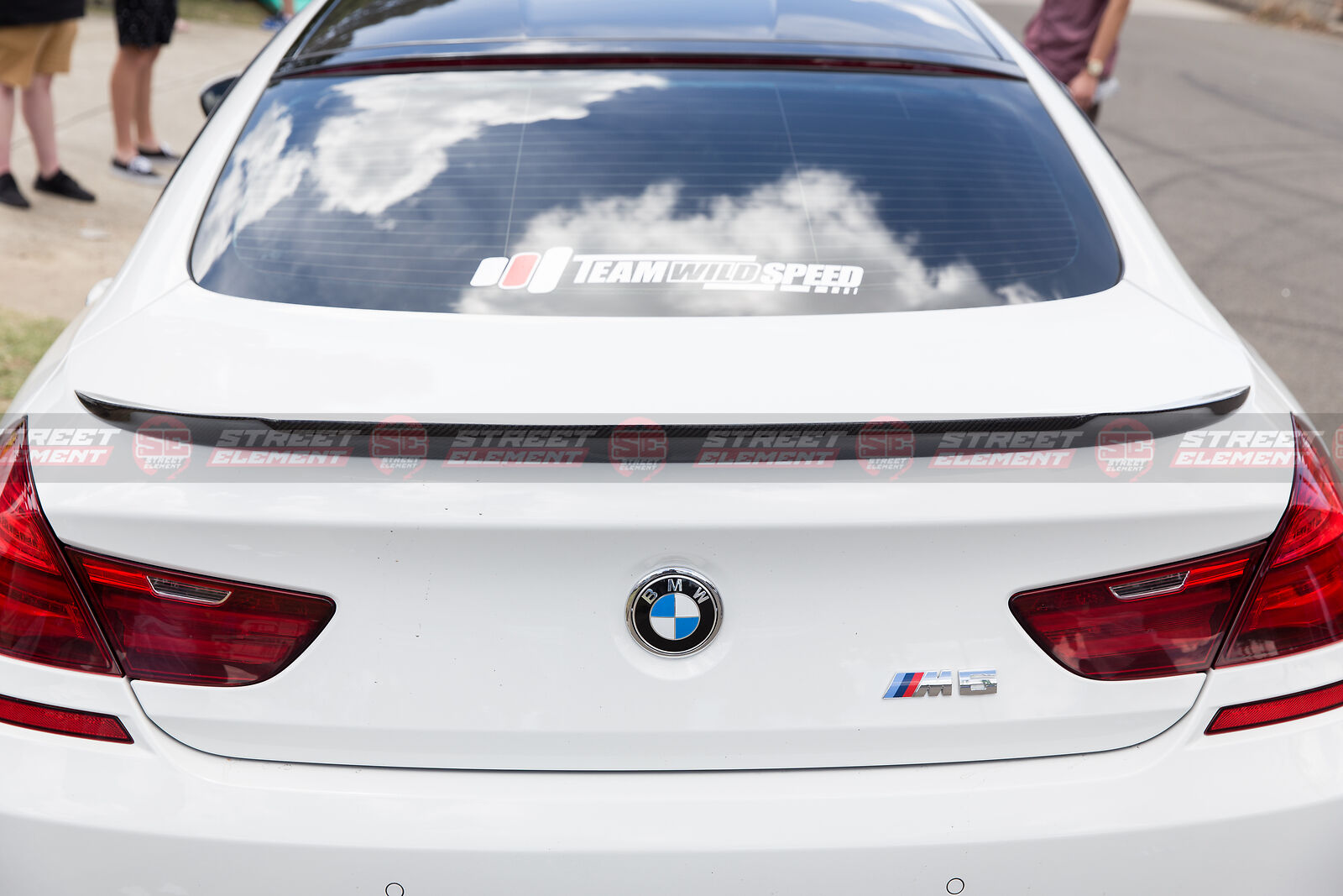 V Style Carbon Trunk Spoiler For MY12-18 BMW F06/F13 M6 Gran Coupe & Coupe (CF)