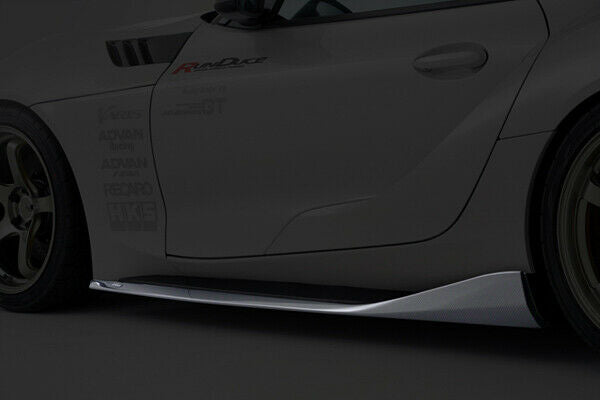 VRS-1 Style Side Skirts Extension For 2019-2021 Toyota Supra GR (CARBON FIBRE)