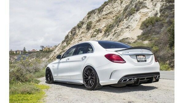 M-Benz C-Class W205/C63S PSM Dynamic Style Carbon Fibre Rear Bumper Diffuser