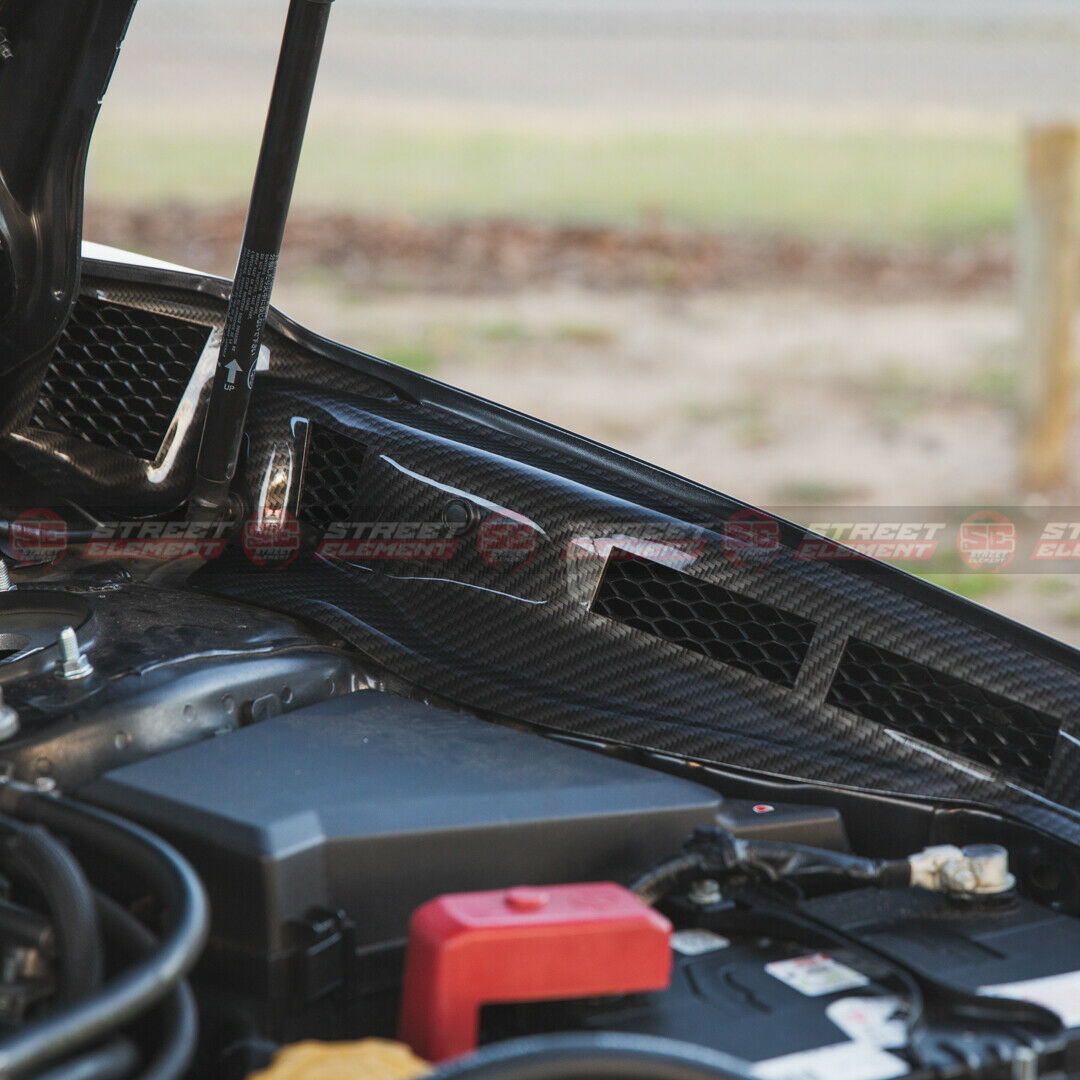 CS Style Vented Fender Shrouds For 2014-2021 Subaru WRX/STI V1 (FLUORE YELLOW)