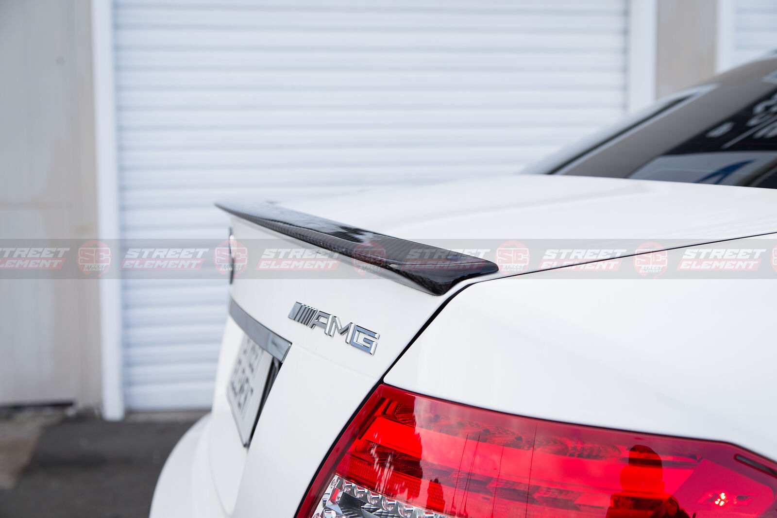 AMG Style Spoiler For 2008-2014 Mercedes-Benz W204 C-Class Sedan (MATTE BLACK)