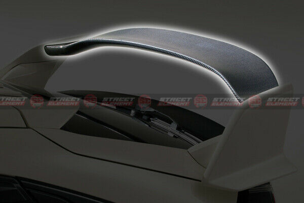 VRS Style Wing Spoiler Flap For 2017-2020 Honda Civic Type R FK8 (CARBON FIBRE)
