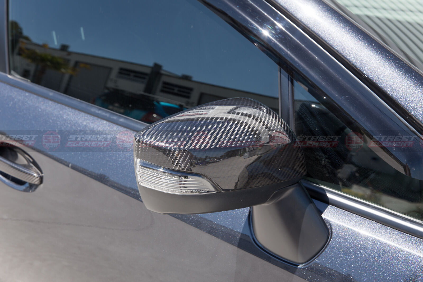 OE Style Mirror Covers (Upper) For 2014-2020 Subaru WRX/STI V1 (CARBON FIBRE)