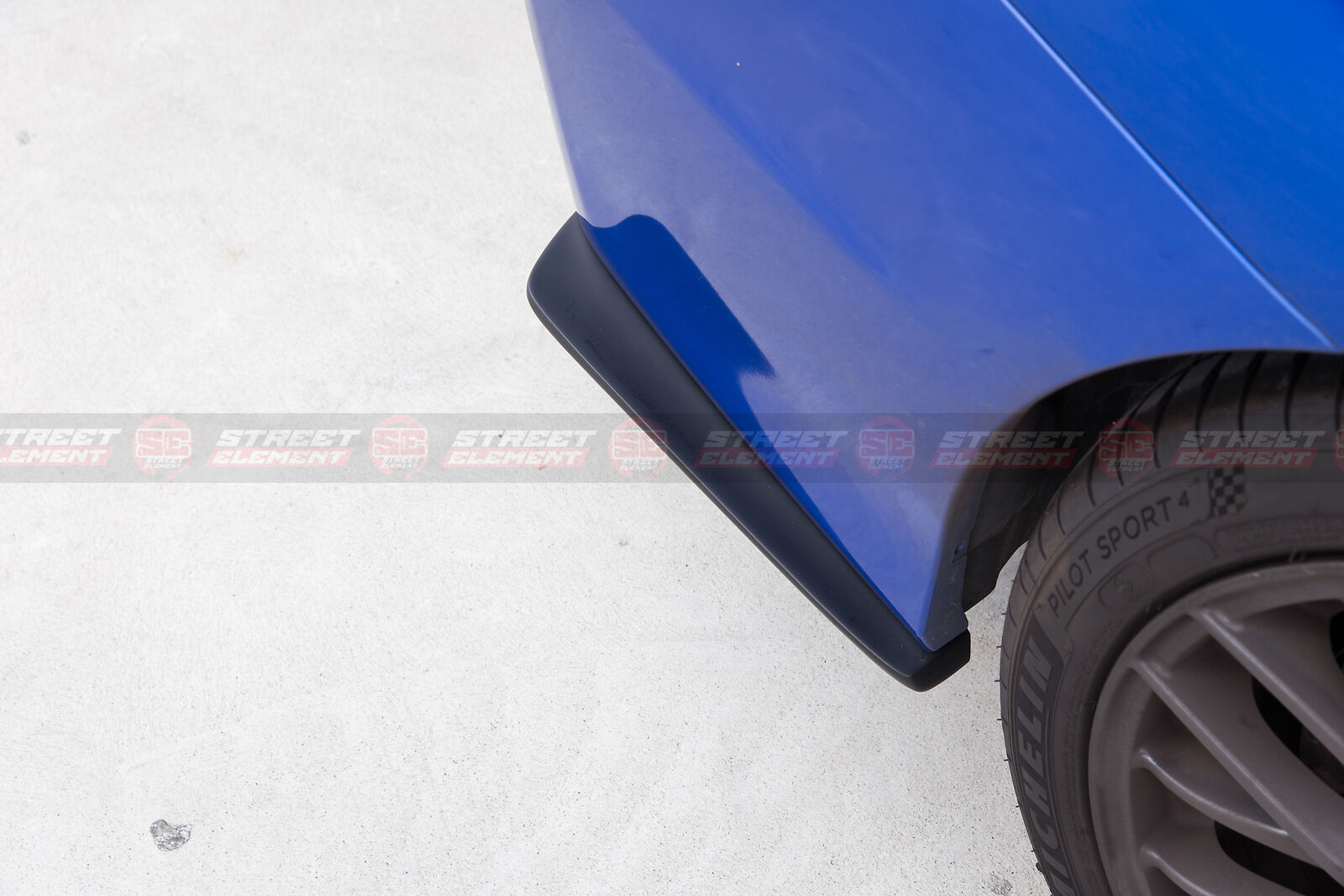 CS Type-1 Style Rear Bumper Spats For 2014-2021 Subaru WRX/STI V1 (CARBON FIBRE)
