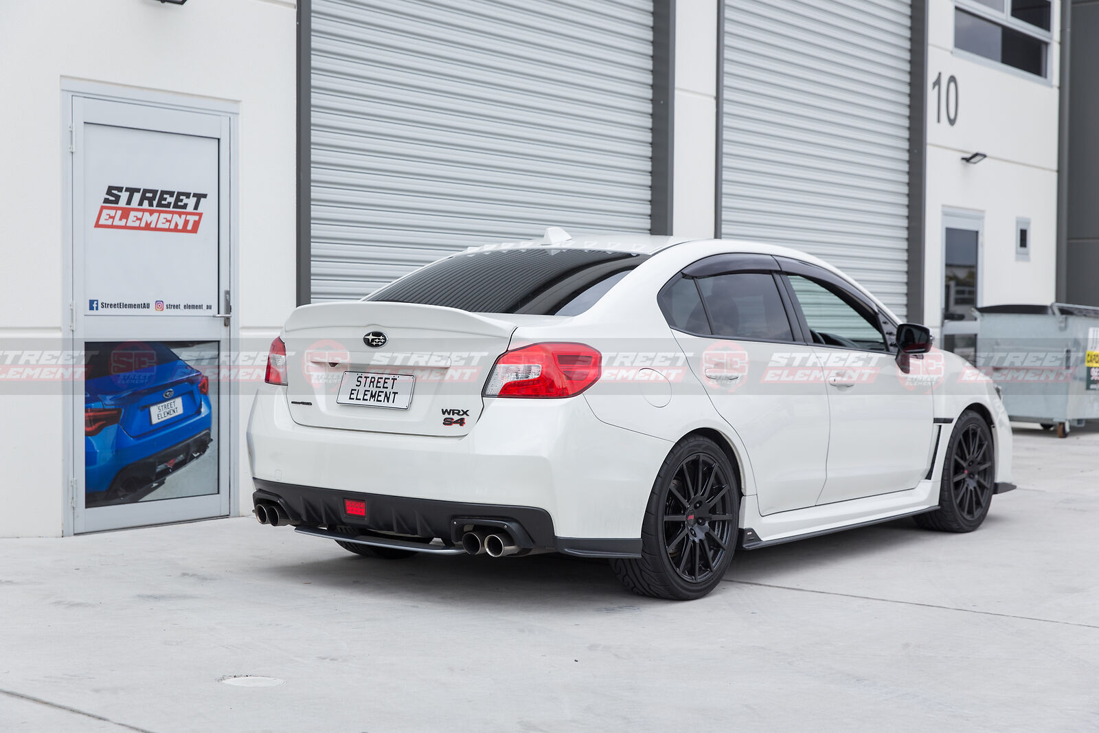 Rexpeed Style Duckbill Trunk Spoiler For 2015-2020 Subaru WRX/STI (SILVER G1U)