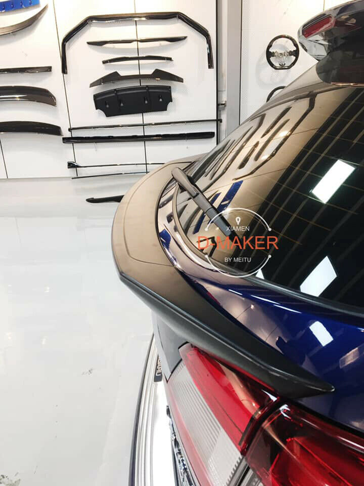 K2 Style Mid Wing/Spoiler For 2016-2020 Subaru Levorg/STI Sport V1 (CF PRINT)