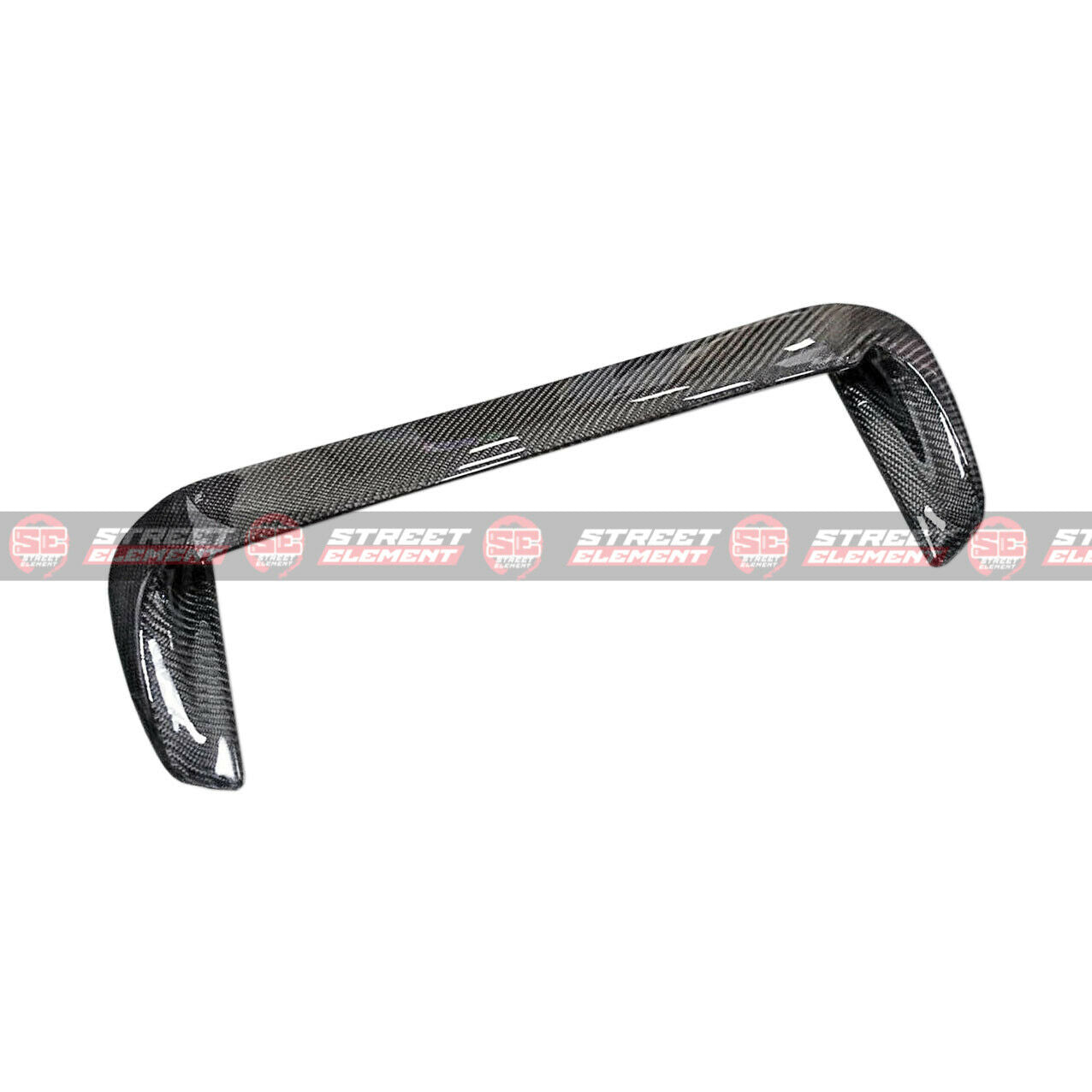 SEV1 Bonnet/Hood Scoop Extension For 2014-2021 Subaru WRX/STI V1 (GLOSS BLACK)