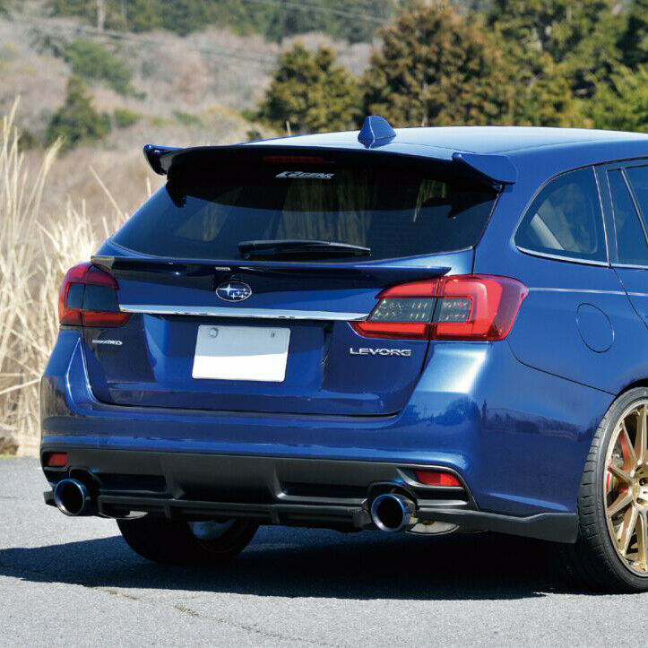 K2 GEAR Style Rear Bumper Spats/Pods For 2016-2020 Subaru Levorg V1 (UNPAINTED)