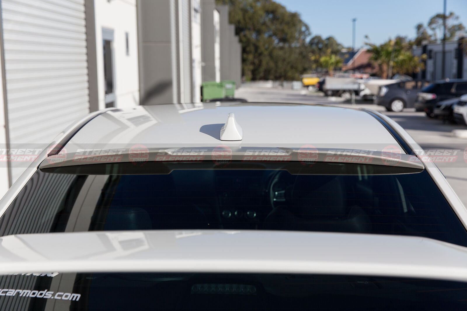 SEV1 Style Rear Window Spoiler For 2014-2021 Subaru WRX/STI V1 (CS BLACK D4S)