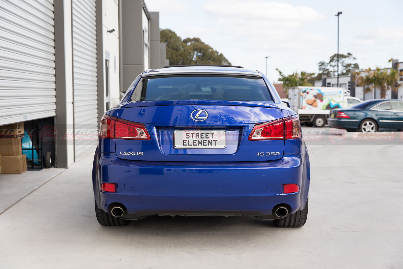 OE Style ABS Window Spoiler For 2005-2013 Lexus IS250/IS350 XE20 (GLOSS BLACK)