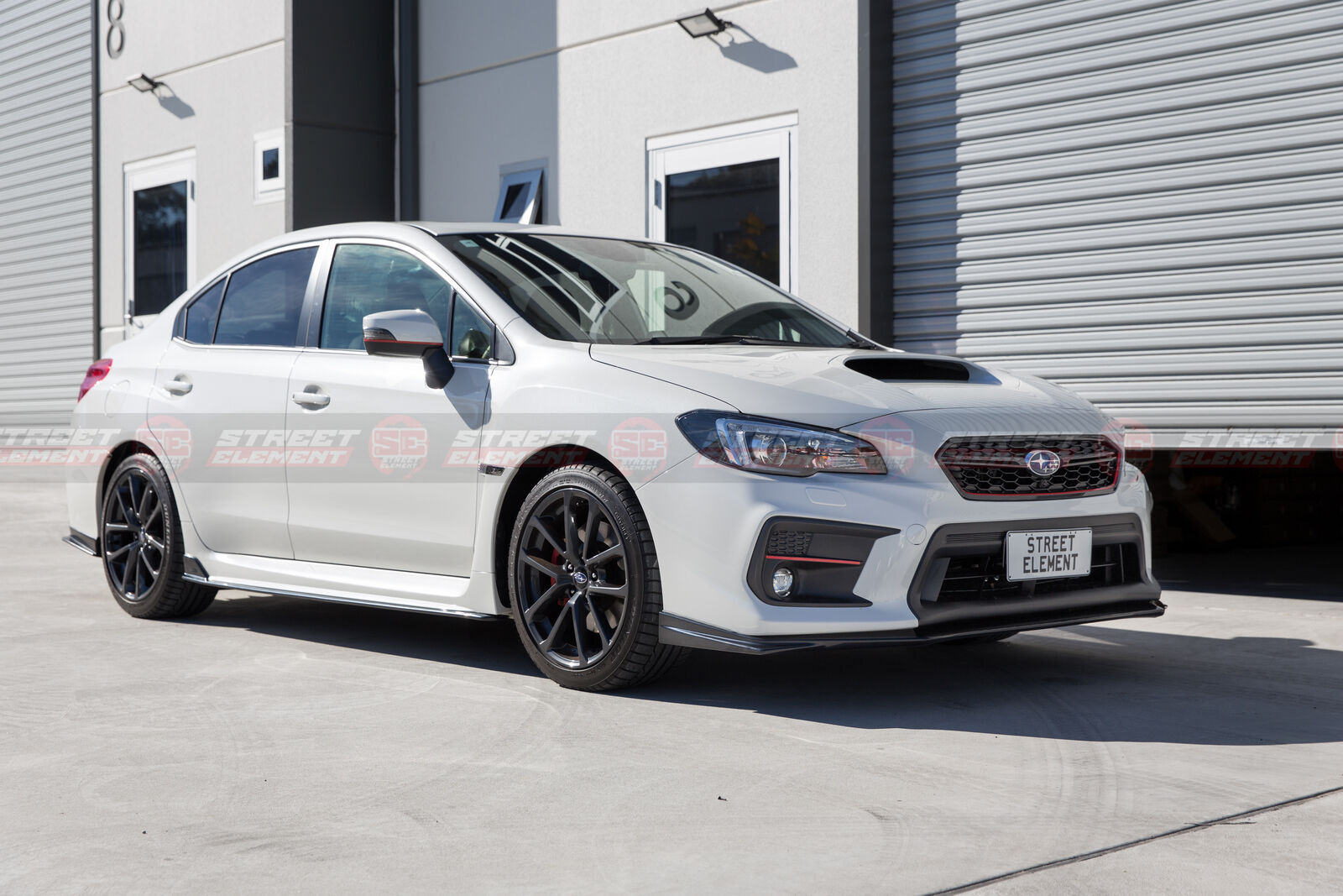 S-T V2 Style Front Bumper Lip For 2014-2020 Subaru WRX/STI V1(UNPAINTED)