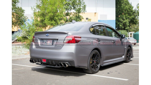 S-T Style Rear Under Diffuser For 2014-2020 Subaru WRX/STI V1 (MATTE BLACK)