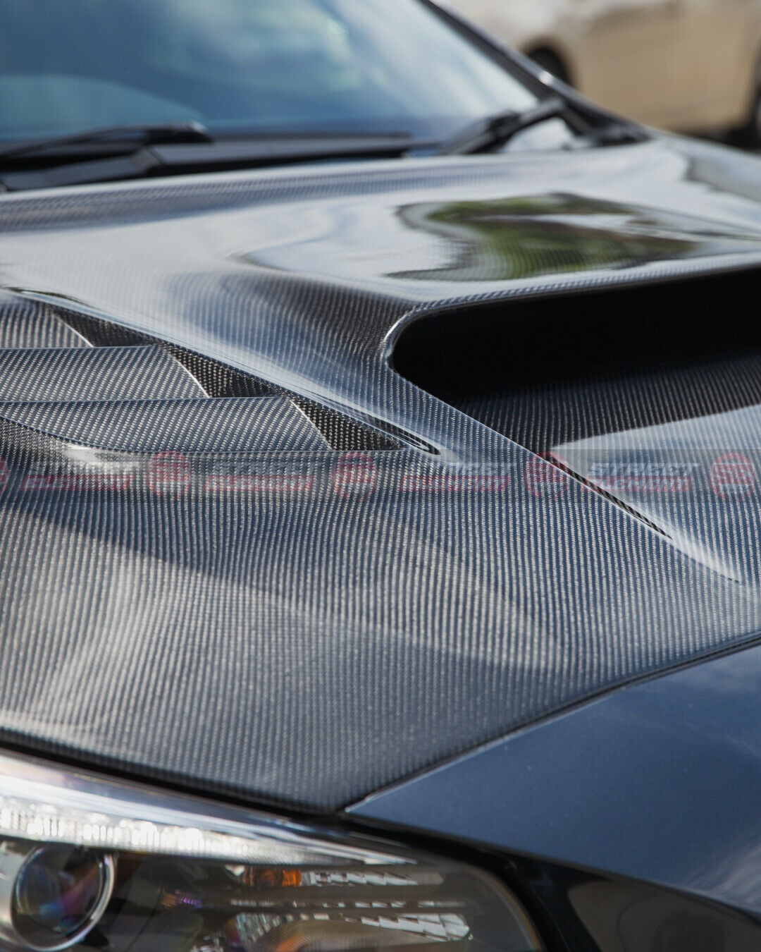 VRS-1 Style Cooling Bonnet/Hood For 2016-2020 Subaru Levorg V1 (FORGED CARBON)