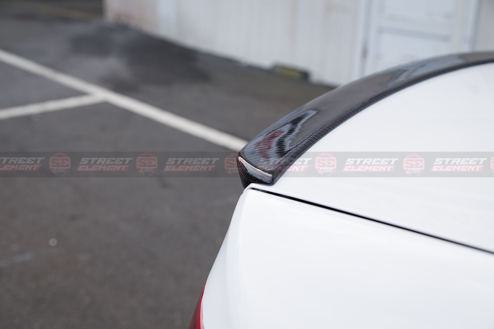 AMG Style Spoiler For 2008-2014 Mercedes-Benz W204 C-Class Sedan (MATTE BLACK)
