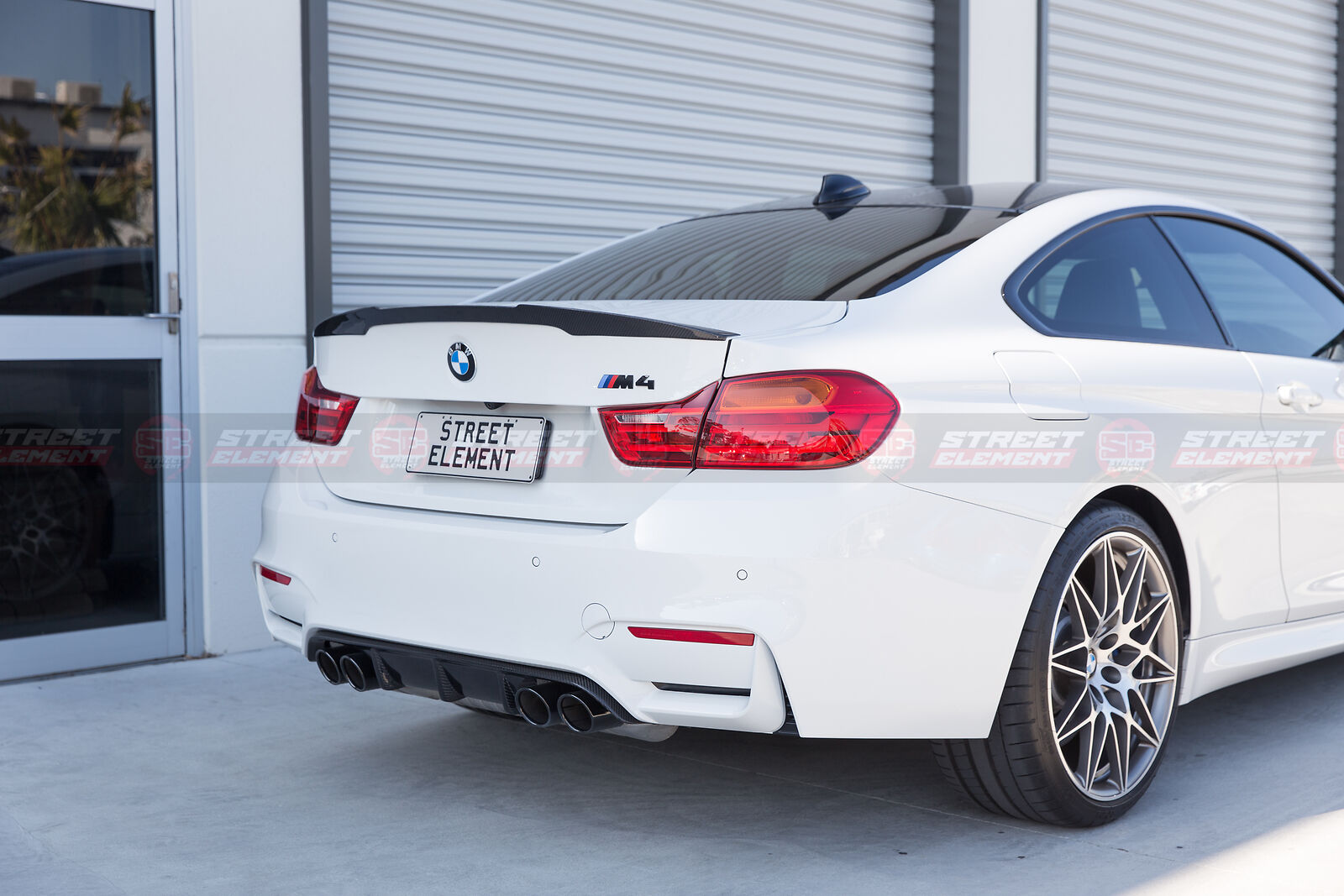 M-P Style Rear Trunk Lip Spoiler For 2014-2020 BMW F82 M4 Coupe (GLOSS BLACK)