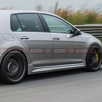 ASPEC Style Side Skirts SET For 2013-2020 VW Golf GTI/R MK7 MK7.5 (UNPAINTED)