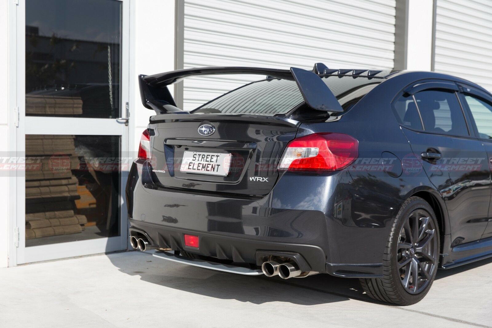 S-T Style Rear Trunk Wing Spoiler For 2014-2020 Subaru WRX/STI V1 (DM GREY 61K)