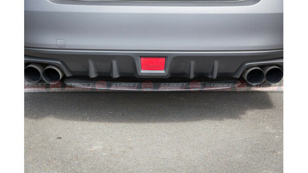 S-T Style Rear Under Diffuser For 2014-2020 Subaru WRX/STI V1 (MATTE BLACK)