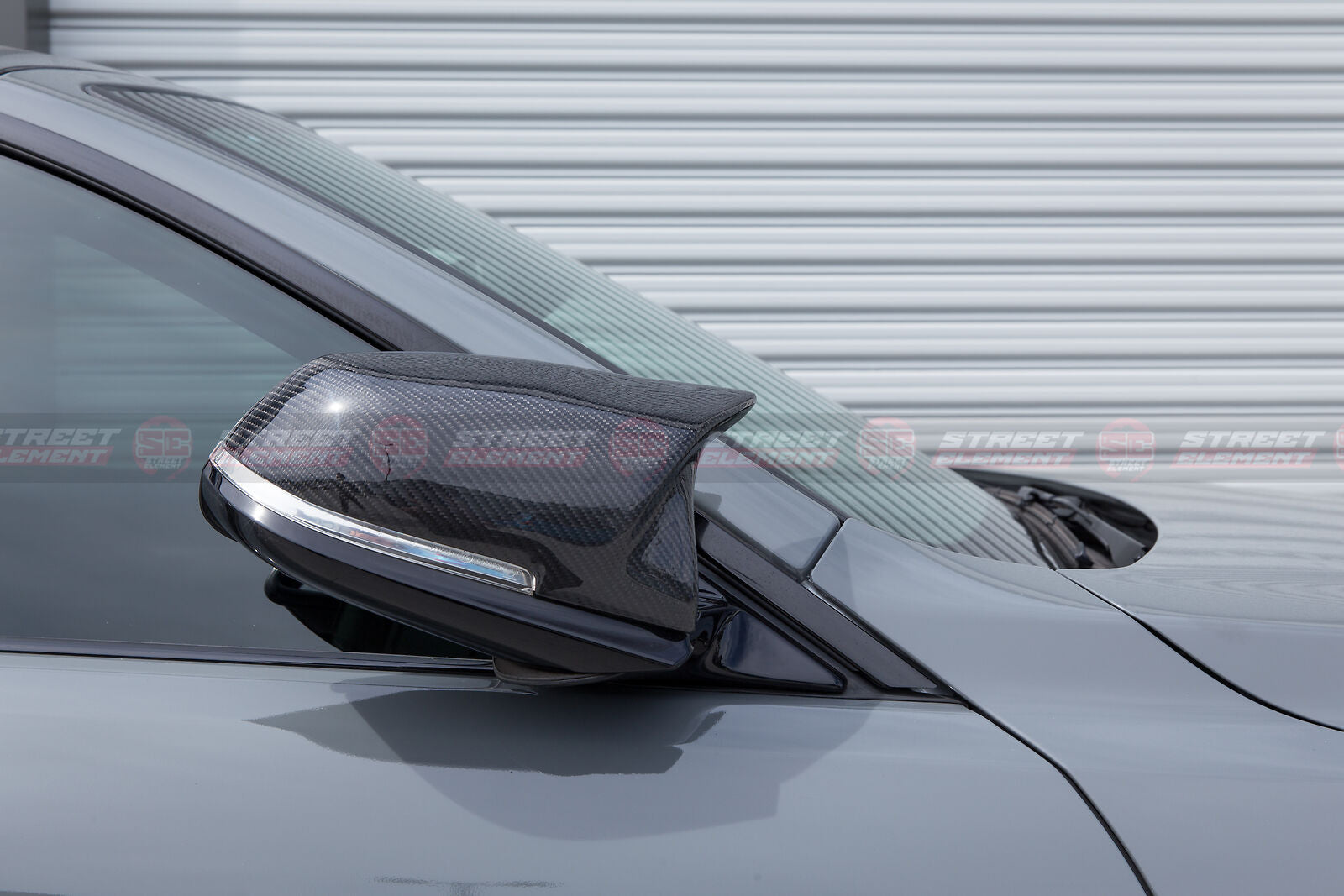 M V2 Style Carbon Side Mirror Replacement For BMW F20 F22 F87 F30 F32 E84 (CF)
