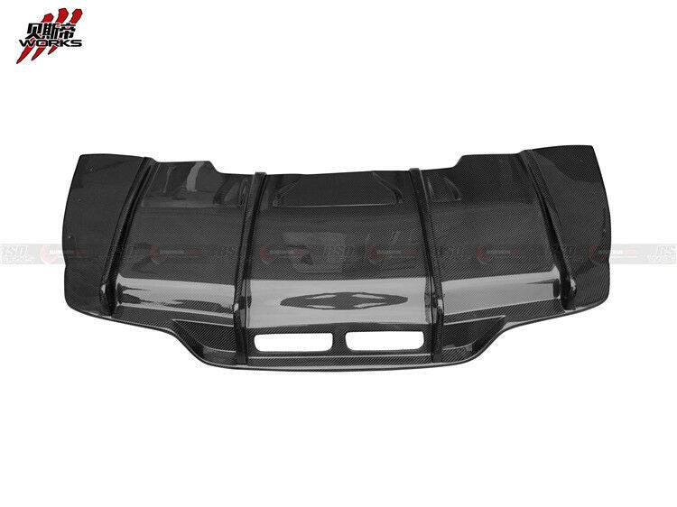 M-Benz C-Class W205/C63S PSM Dynamic Style Carbon Fibre Rear Bumper Diffuser
