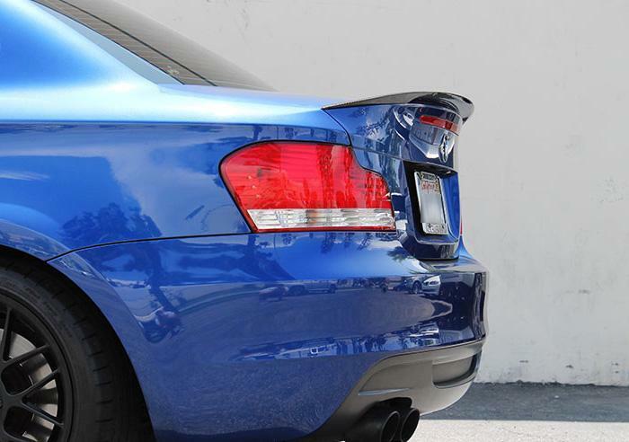 M-P Style Trunk Spoiler For 2004-2013 BMW E82 1-Series & 1M Coupe (GLOSS BLACK)