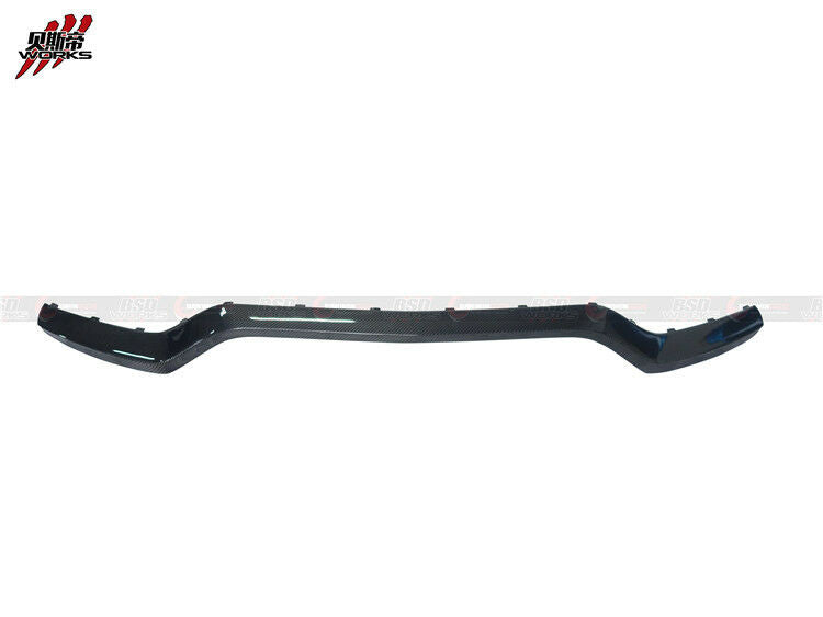 M-Benz W205/C205/C63S Euro-Spec Style Carbon Fibre Front Bumper Trim Replacement