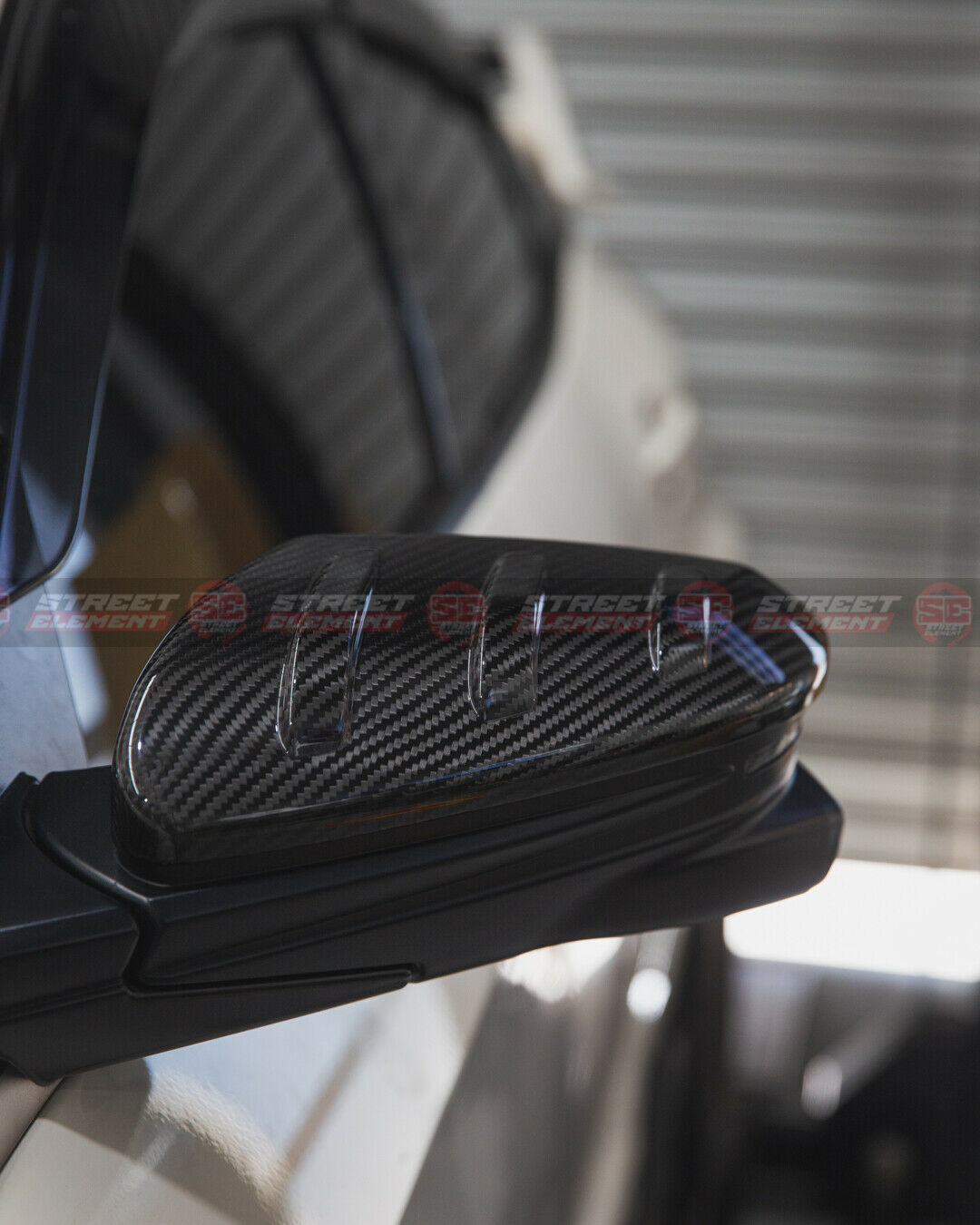 M-P Style Mirror Covers For 2016-2020 Honda Civic 10TH Sedan/Hatch (DRY CARBON)
