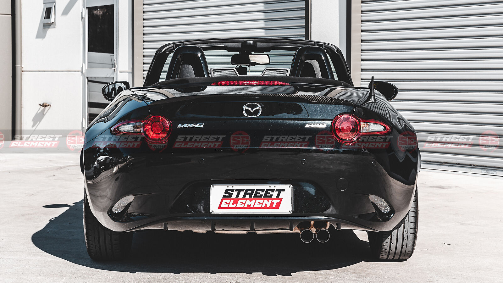 MP Style Rear Diffuser For 2016-2020 Mazda MX-5 MX5 GT ND Roadster (UNPAINTED)