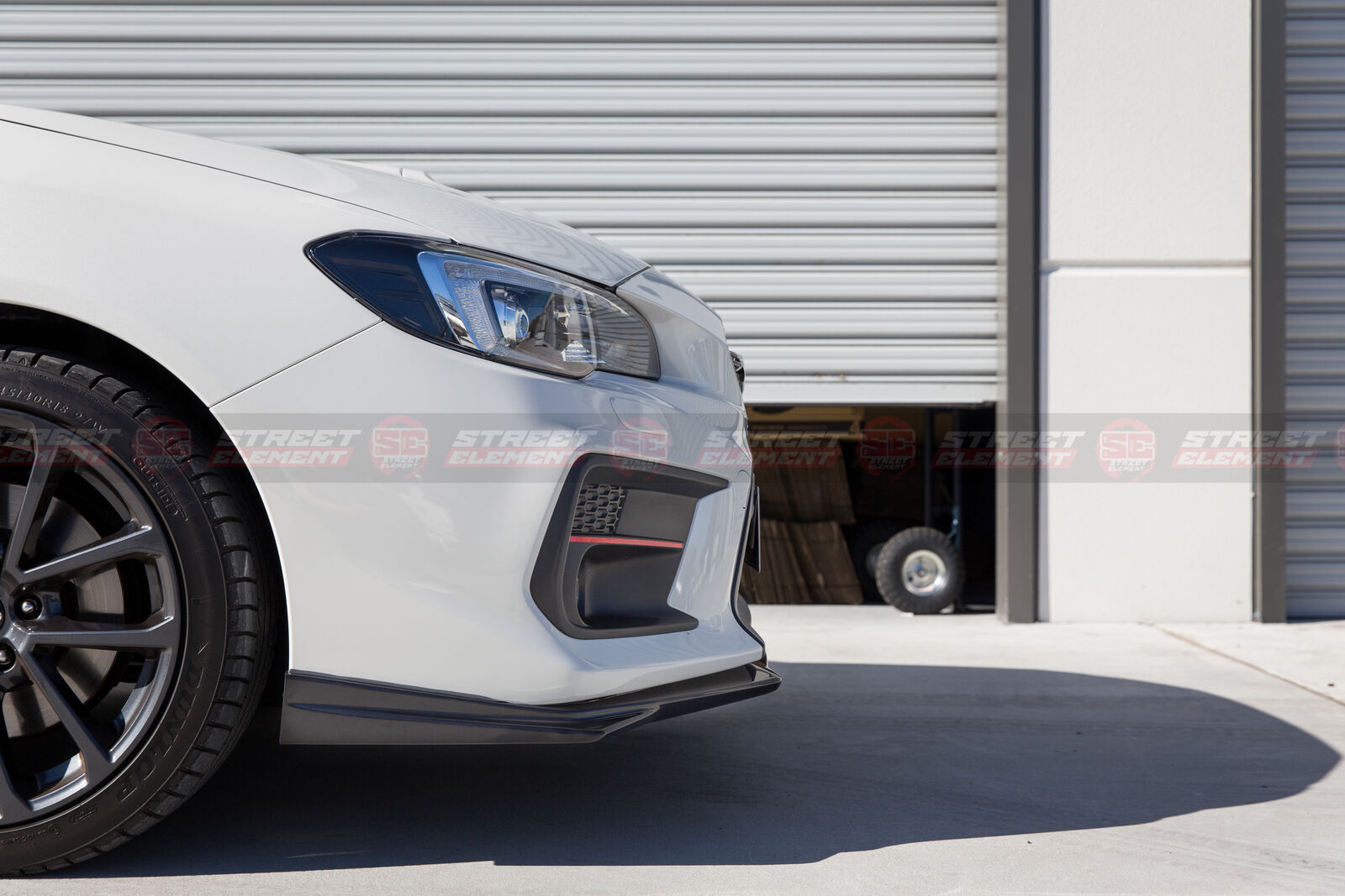 S-T V2 Style Front Bumper Lip For 2014-2020 Subaru WRX/STI V1 (MATTE BLACK)