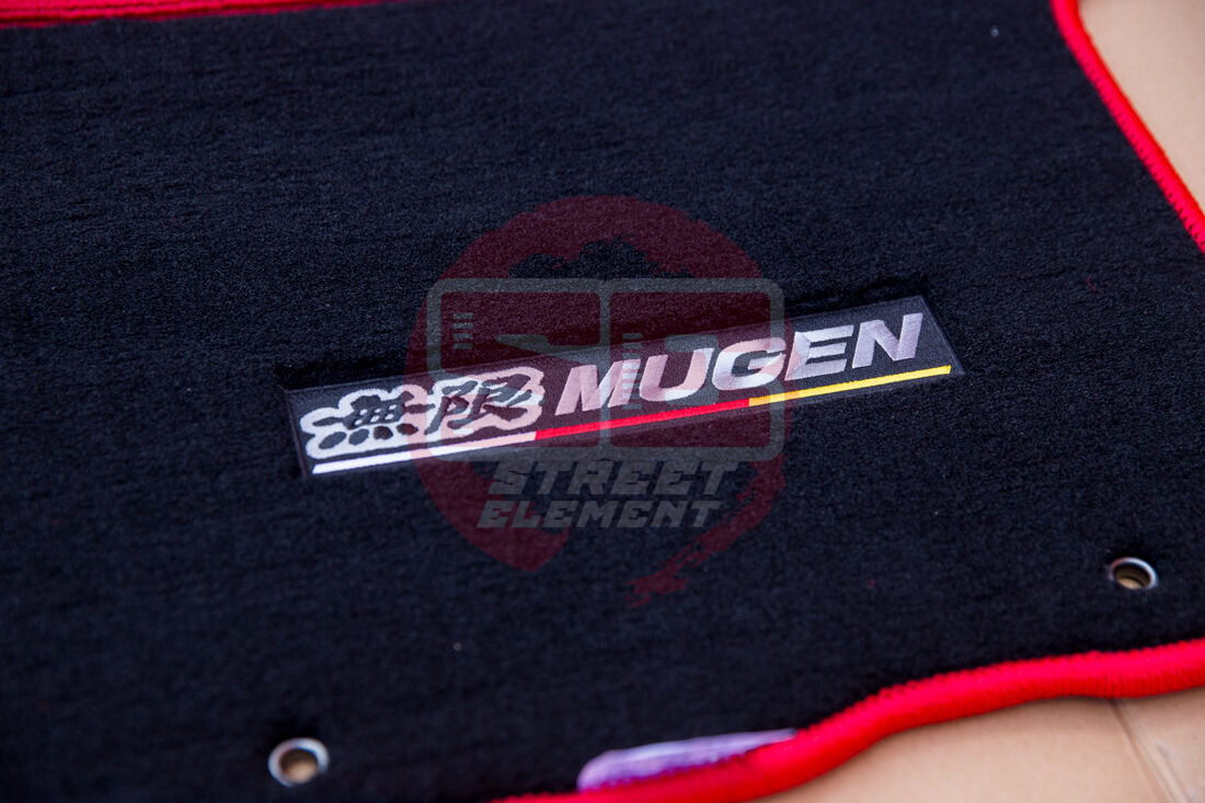 Mugen Style Nylon Sports Mat For 2010-2016 Honda CR-Z ZF1 ZF2 Coupe (RED) NEW