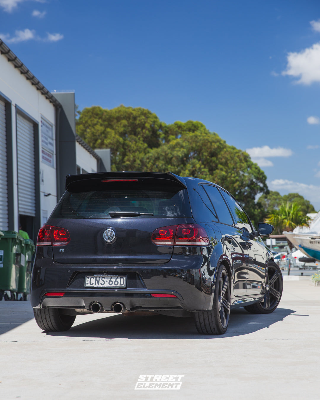 OSIR Style Rear Wing Spoiler For 2009-2012 VW Golf GTI R MK6
