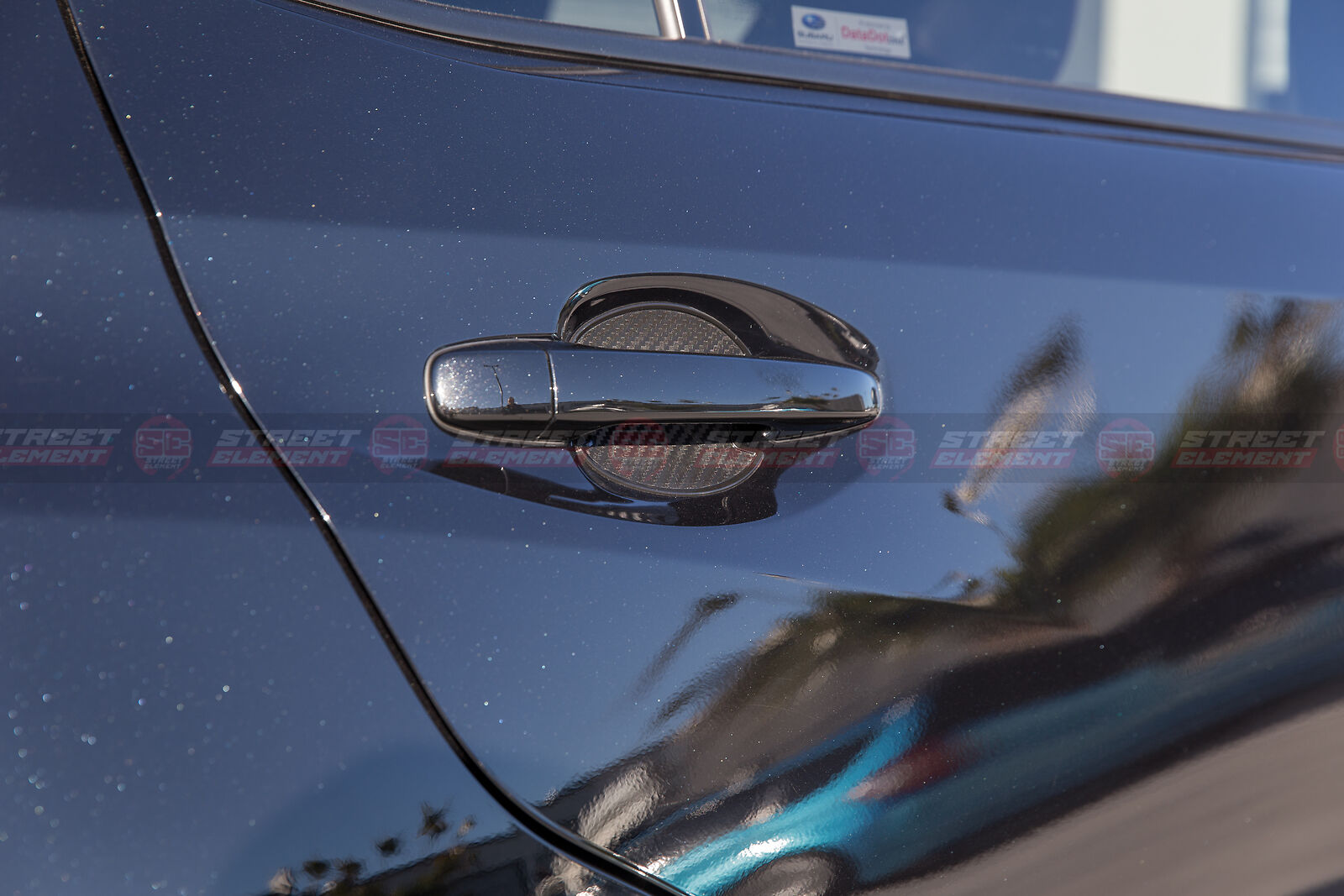 Dry Carbon Fiber Door Handle Covers (8PCS) For MY15-20 Subaru WRX Premium / STI