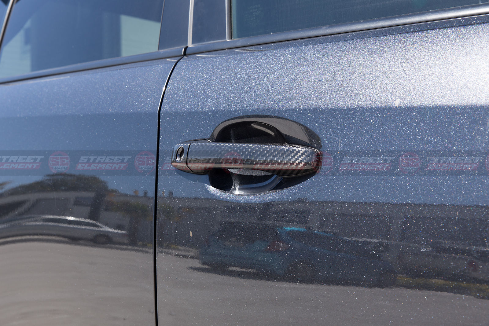 Dry Carbon Fiber Door Handle Covers (8PCS) For MY15-20 Subaru WRX Premium / STI