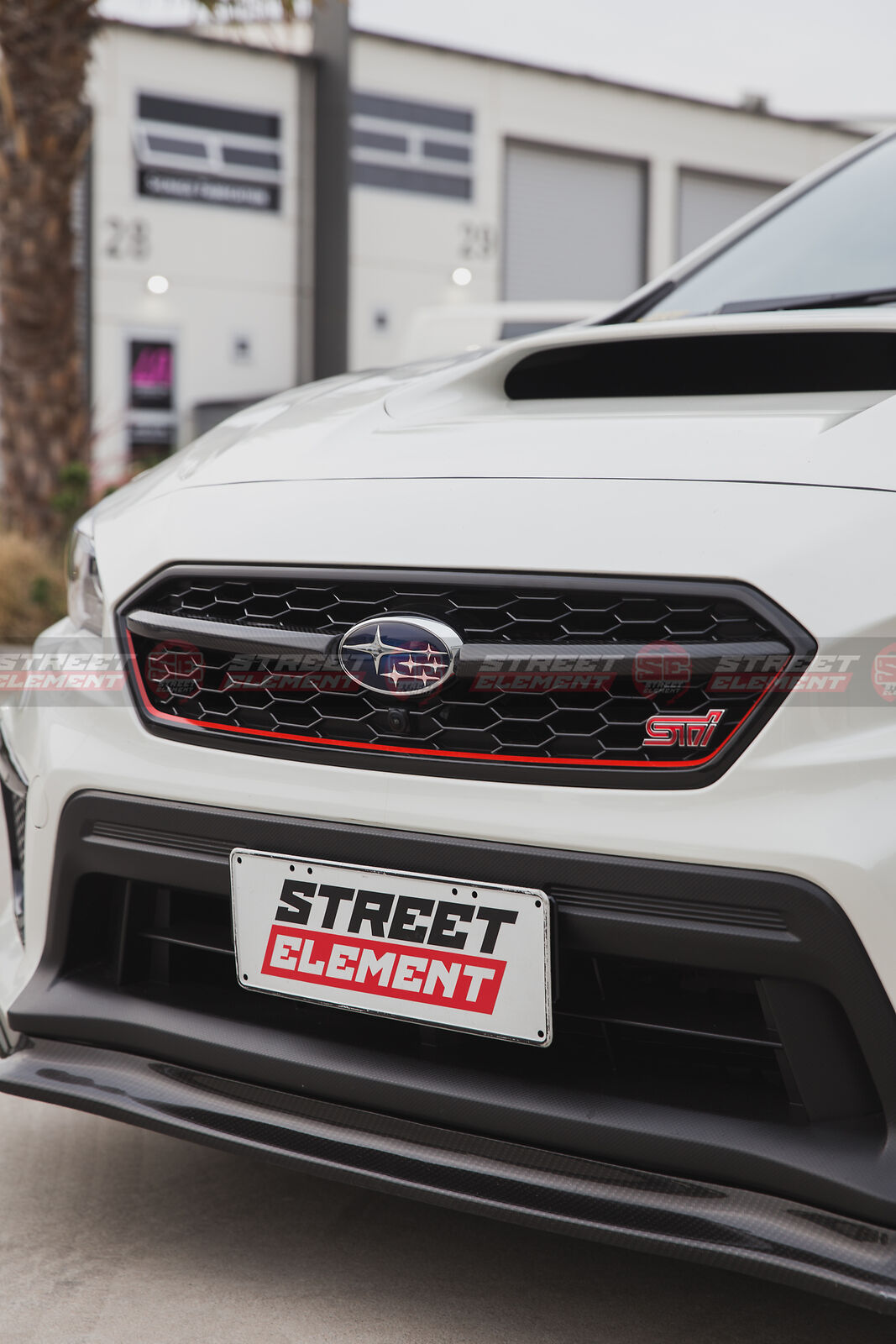 CS Style Front Grille Trim Covers For MY18-20 Subaru WRX/STI VA