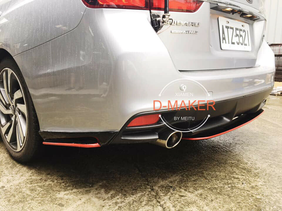 ST Style Rear Spats/Pods For 2016-2020 Subaru Levorg/STI Sport V1 (UNPAINTED)