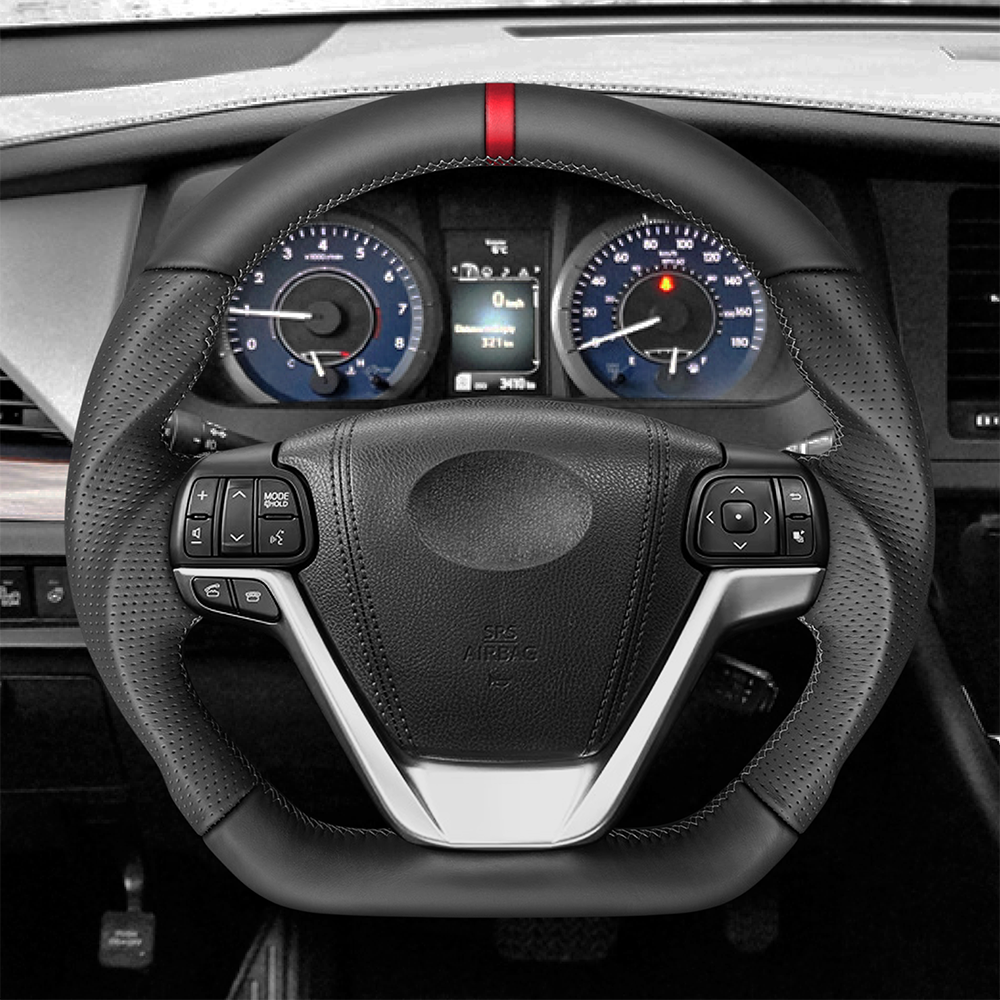CEEHOR Steering Wheel Customisation Option – Coloured Centre Line for Nappa Leather / Alcantara Suede